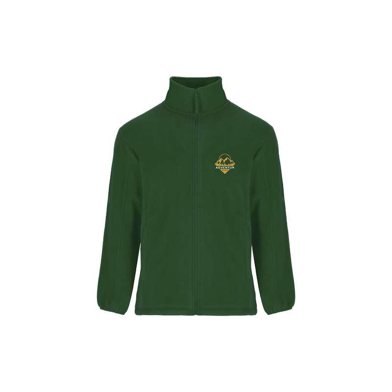 Felpa in pile da uomo con cerniera intera - cod. PR6412