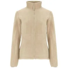 Felpa in pile da donna con cerniera intera