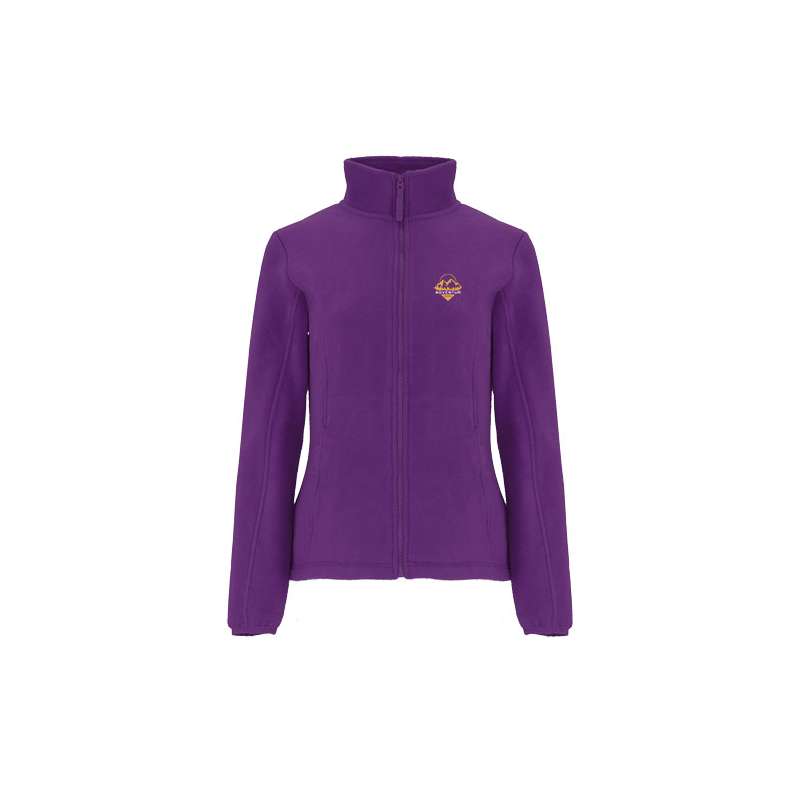 Felpa in pile da donna con cerniera intera - cod. PR6413