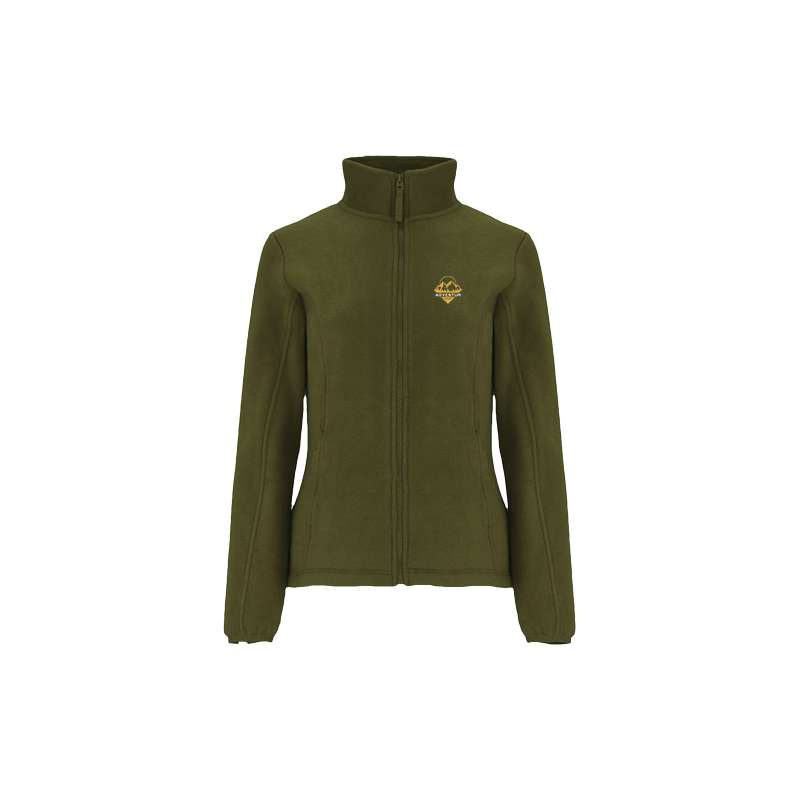 Felpa in pile da donna con cerniera intera - cod. PR6413