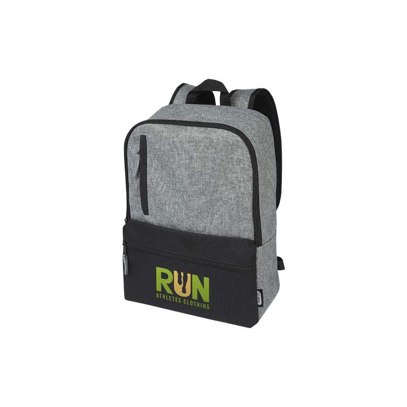 Zaino bicolore per portatile da 15" in materiale riciclato certificato GRS Reclaim 14L - cod. P120655