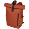 Zaino con chiusura arrotolabile per portatile da 15,6" in PET riciclato certificato GRS Byron 18L - cod. P120659