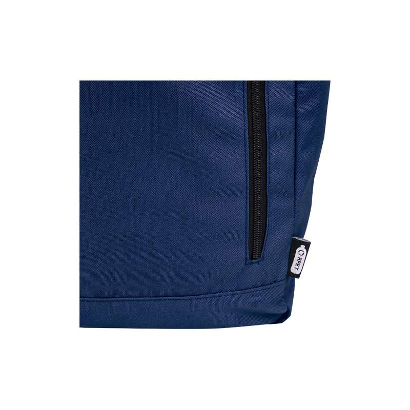 Zaino con chiusura arrotolabile per portatile da 15,6" in PET riciclato certificato GRS Byron 18L - cod. P120659