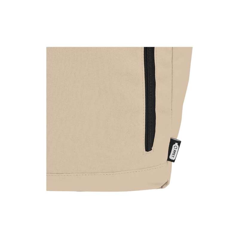 Zaino con chiusura arrotolabile per portatile da 15,6" in PET riciclato certificato GRS Byron 18L - cod. P120659