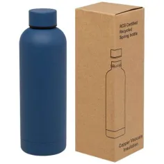 Borraccia con isolamento sottovuoto in rame certificata RCS da 500 ml Spring - cod. P100798