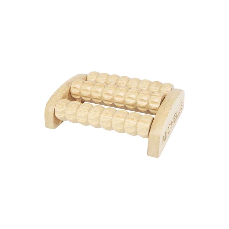 Rullo massaggiatore per piedi in bambù - cod. P126201