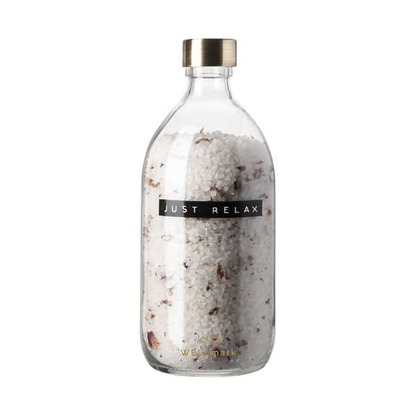 Sale da bagno profumo rosa da 500 ml Wellmark Just Relax - cod. P126307
