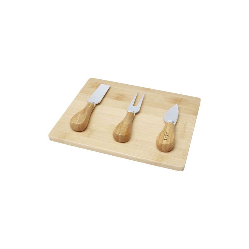 Tagliere con accessori per formaggio - cod. P113301