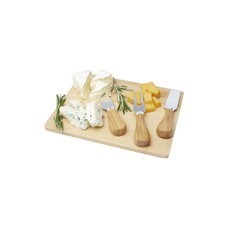 Tagliere con accessori per formaggio - cod. P113301