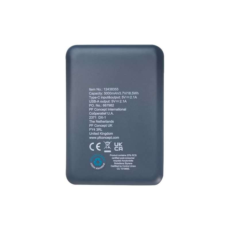 Power bank da 5000 mAh da personalizzare - cod. P124383