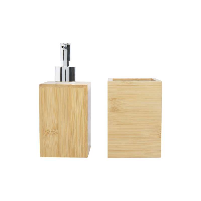 Set da bagno Hedon da 3 pezzi in bambù - cod. P126195