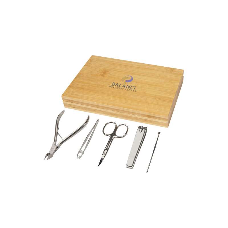 Set per manicure in bambù - cod. P126198