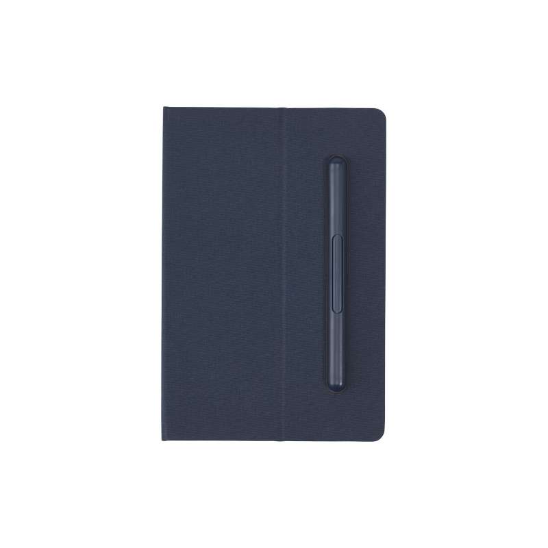 Taccuino con penna a sfera e 80 fogli color crema a righe - cod. P107873