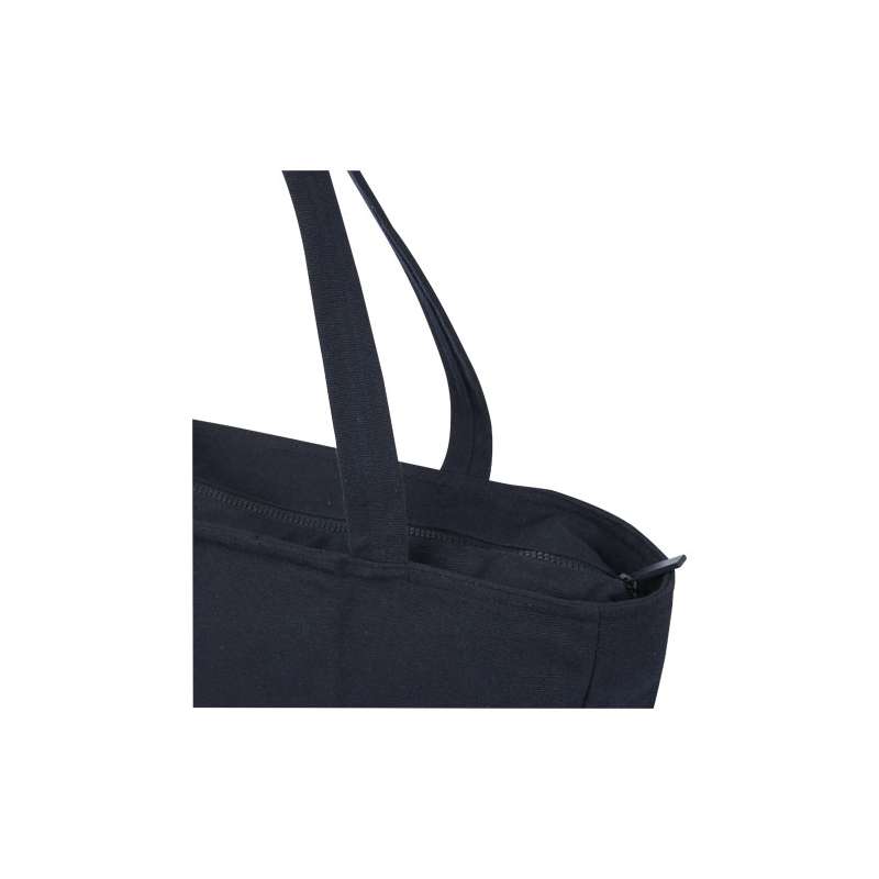 Tote bag con cerniera a tutta lunghezza 45x42x11 cm. - cod. P120712