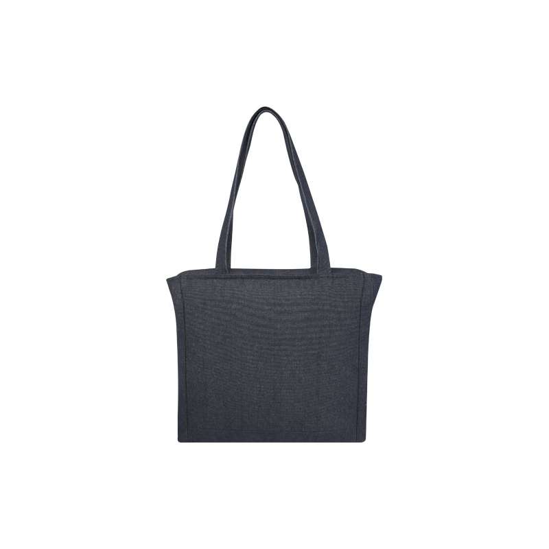 Tote bag con cerniera a tutta lunghezza 45x42x11 cm. - cod. P120712