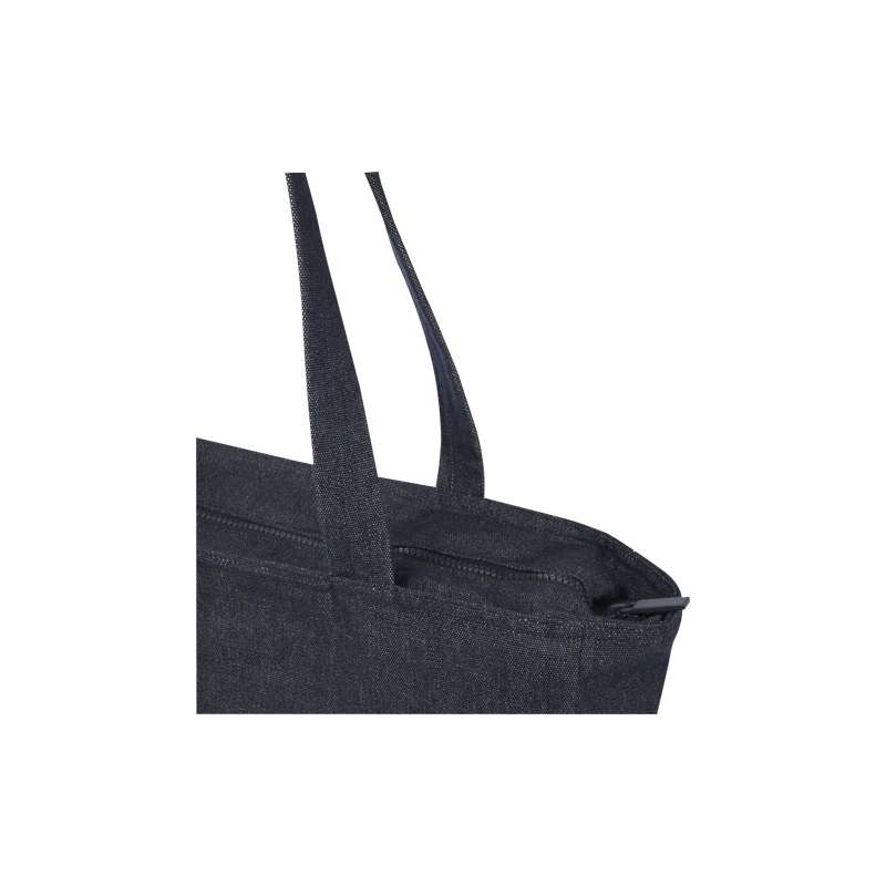 Tote bag con cerniera a tutta lunghezza 45x42x11 cm. - cod. P120712