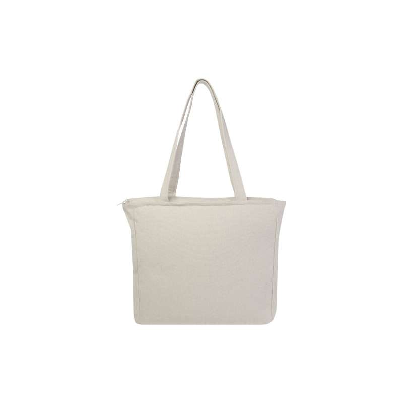 Tote bag con cerniera a tutta lunghezza 45x42x11 cm. - cod. P120712