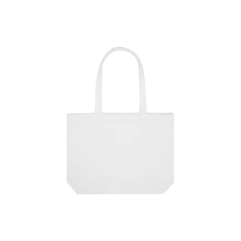 Tote bag con cerniera a tutta lunghezza 45x42x11 cm. - cod. P120712