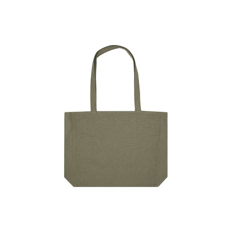 Tote bag con cerniera a tutta lunghezza 45x42x11 cm. - cod. P120712