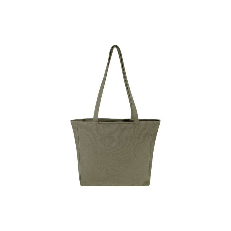 Tote bag con cerniera a tutta lunghezza 45x42x11 cm. - cod. P120712