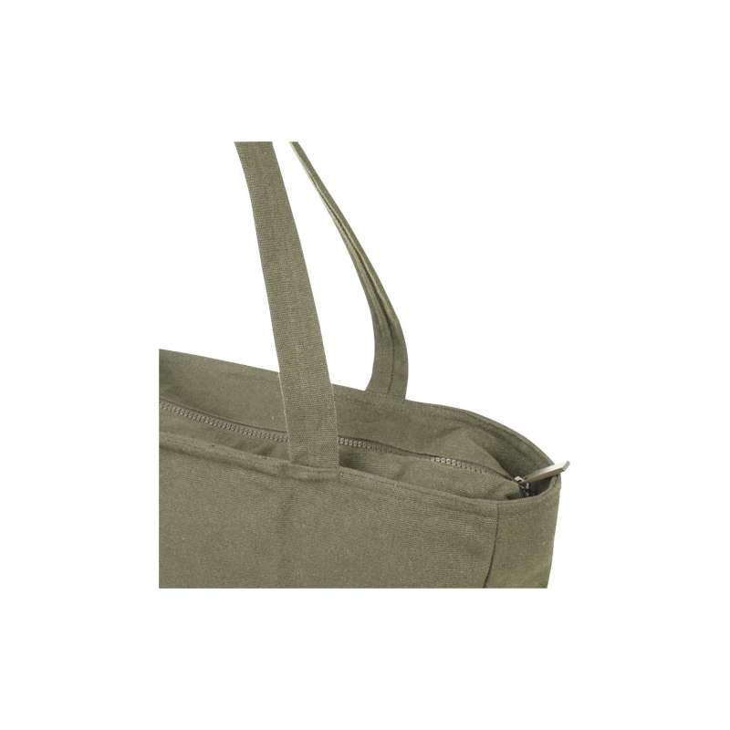Tote bag con cerniera a tutta lunghezza 45x42x11 cm. - cod. P120712