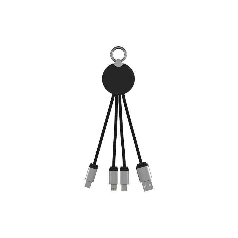 Cavo di ricarica con logo 3 in 1 - cod. P2PX002