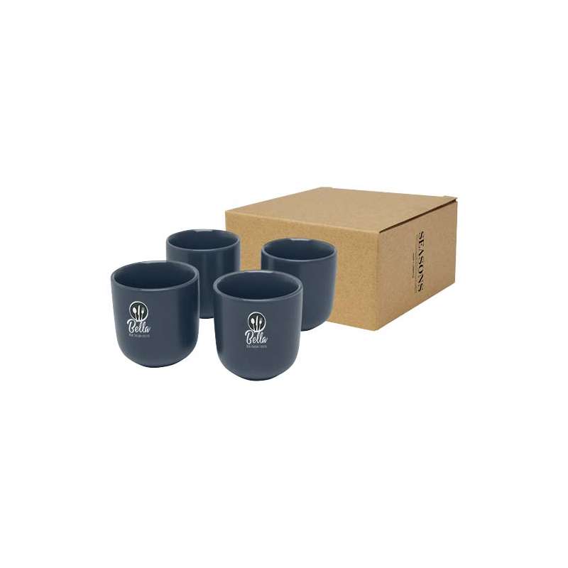 Tazzine in ceramica per caffè da 90 ml - cod. P113317