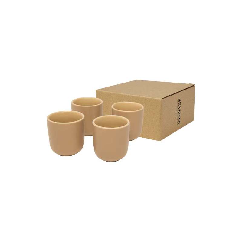 Tazzine in ceramica per caffè da 90 ml - cod. P113317
