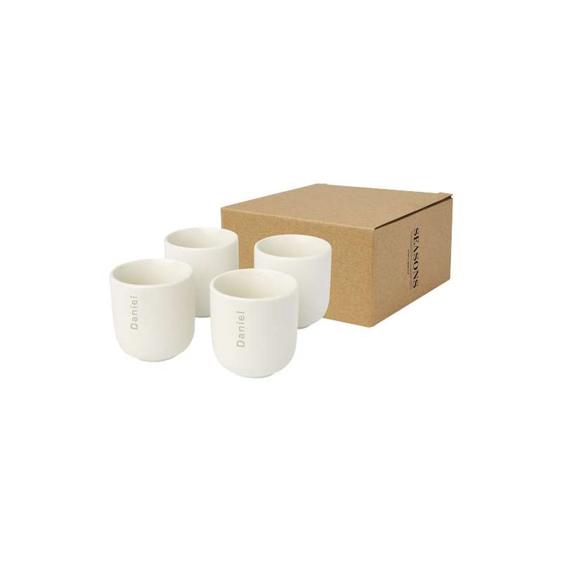 Tazzine in ceramica per caffè da 90 ml - cod. P113317