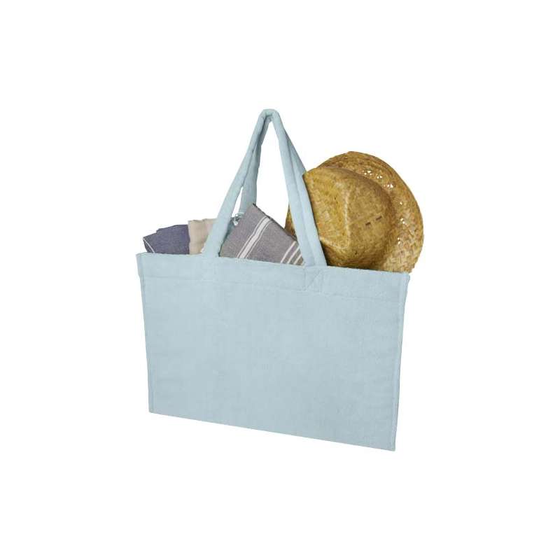 Tote bag per la spiaggia in spugna riciclata certificata GRS da 13 litri Siam - cod. P120752