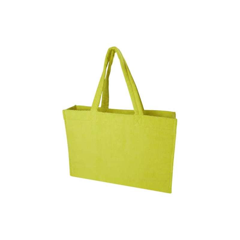 Tote bag per la spiaggia in spugna riciclata certificata GRS da 13 litri Siam - cod. P120752