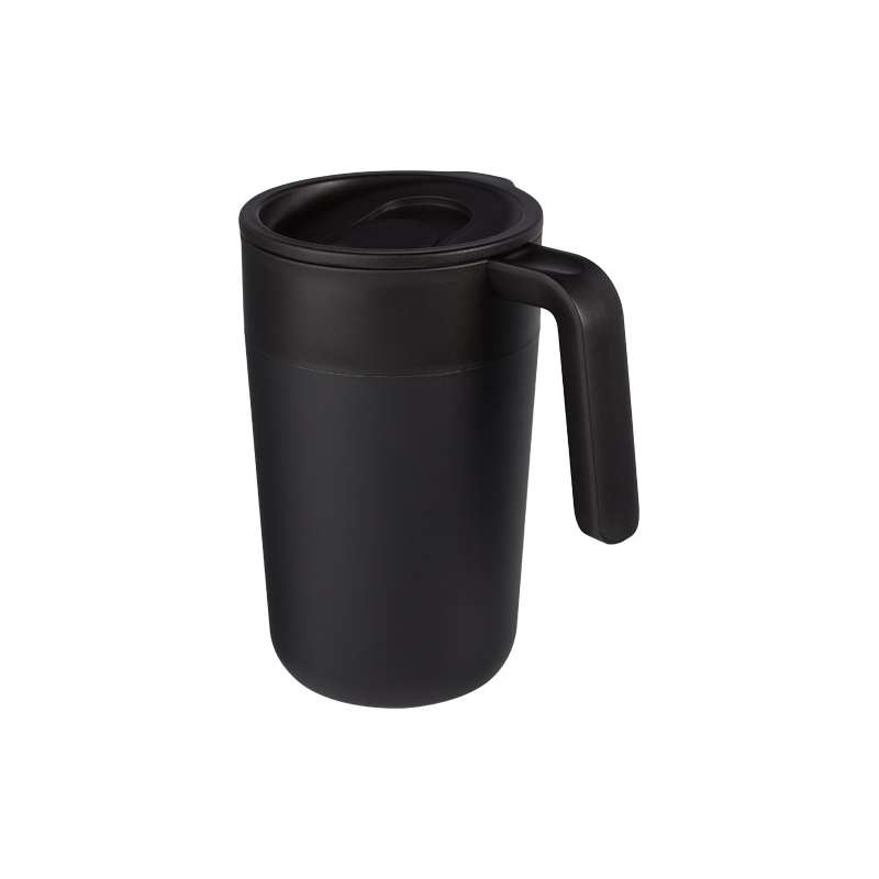 Tazza da 400 ml a doppia parete in materiale riciclato - cod. P100731