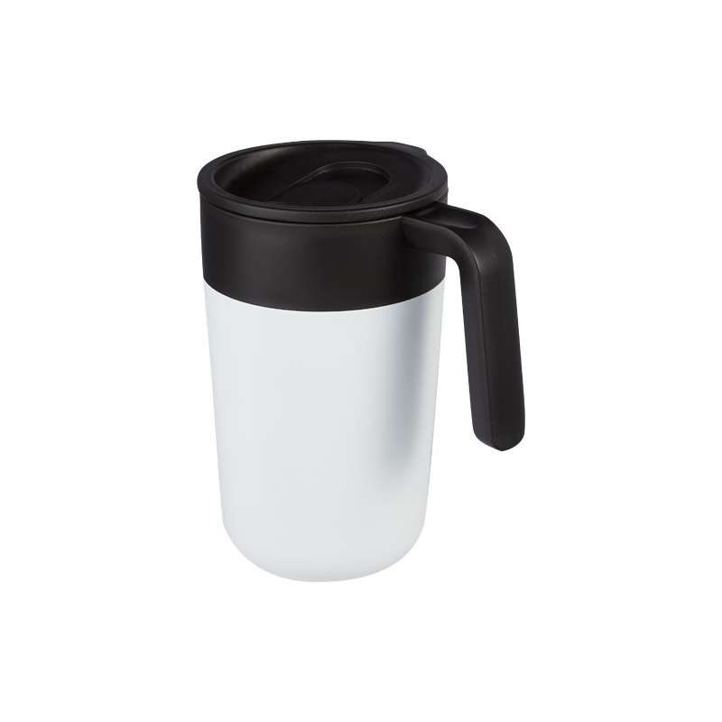 Tazza da 400 ml a doppia parete in materiale riciclato - cod. P100731
