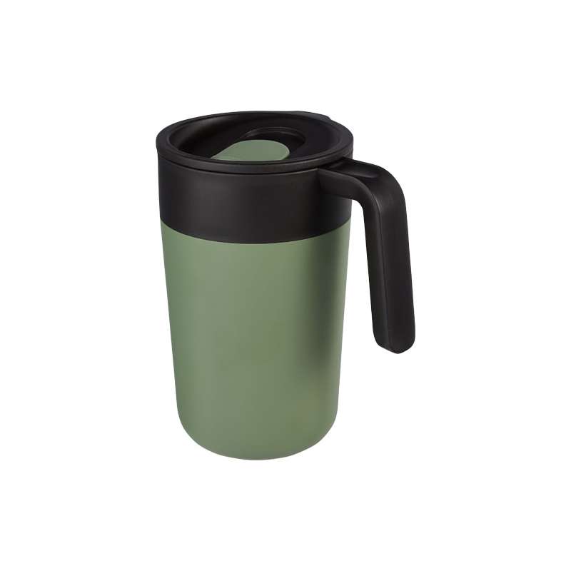 Tazza da 400 ml a doppia parete in materiale riciclato - cod. P100731