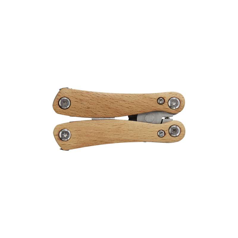 Pinza in legno personalizzata con 12 funzioni - cod. P104508