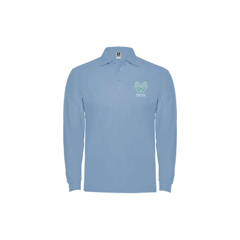 Polo promozionale da uomo a maniche lunghe - cod. PR6635