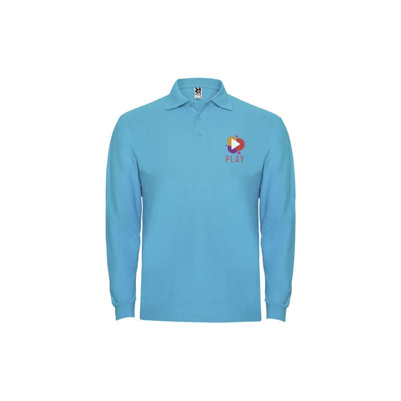 Polo promozionale da uomo a maniche lunghe - cod. PR6635