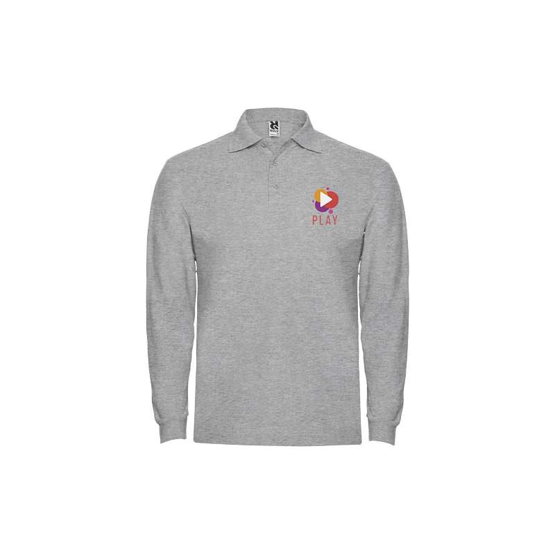 Polo promozionale da uomo a maniche lunghe - cod. PR6635
