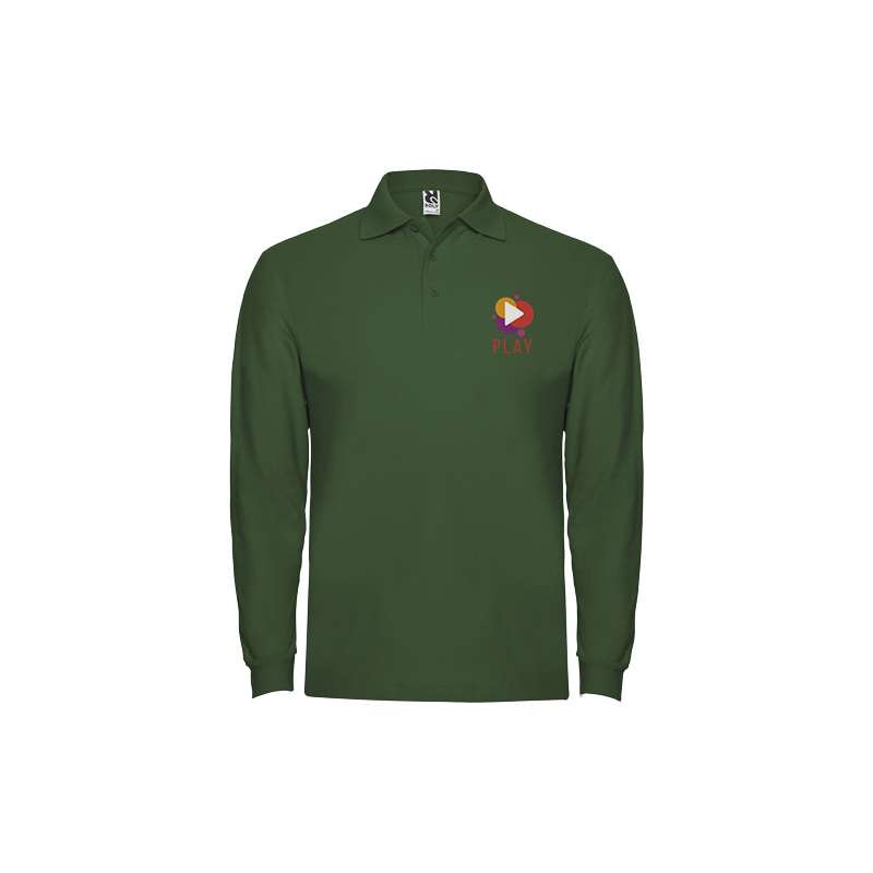 Polo promozionale da uomo a maniche lunghe - cod. PR6635
