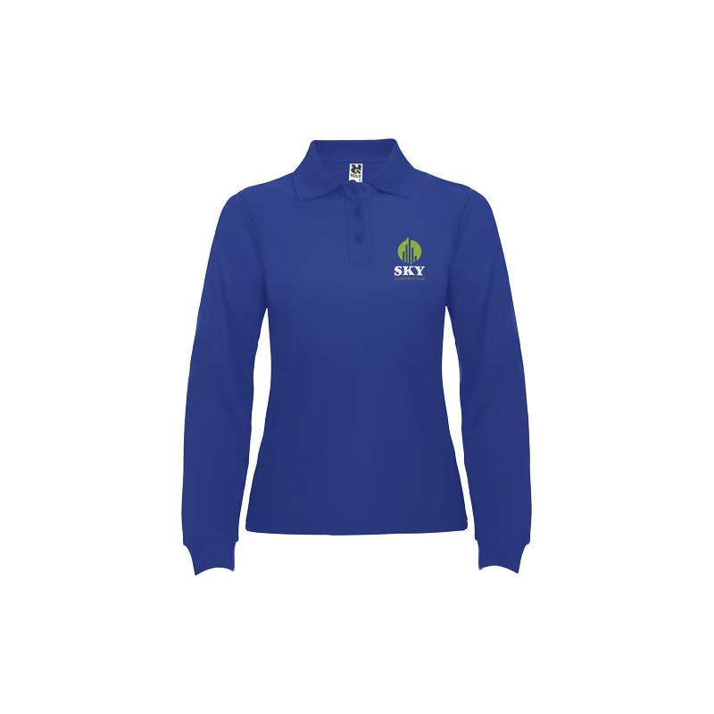 Polo promozionale da donna a maniche lunghe - cod. PR6636