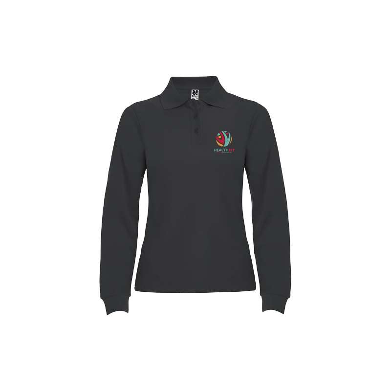 Polo promozionale da donna a maniche lunghe - cod. PR6636