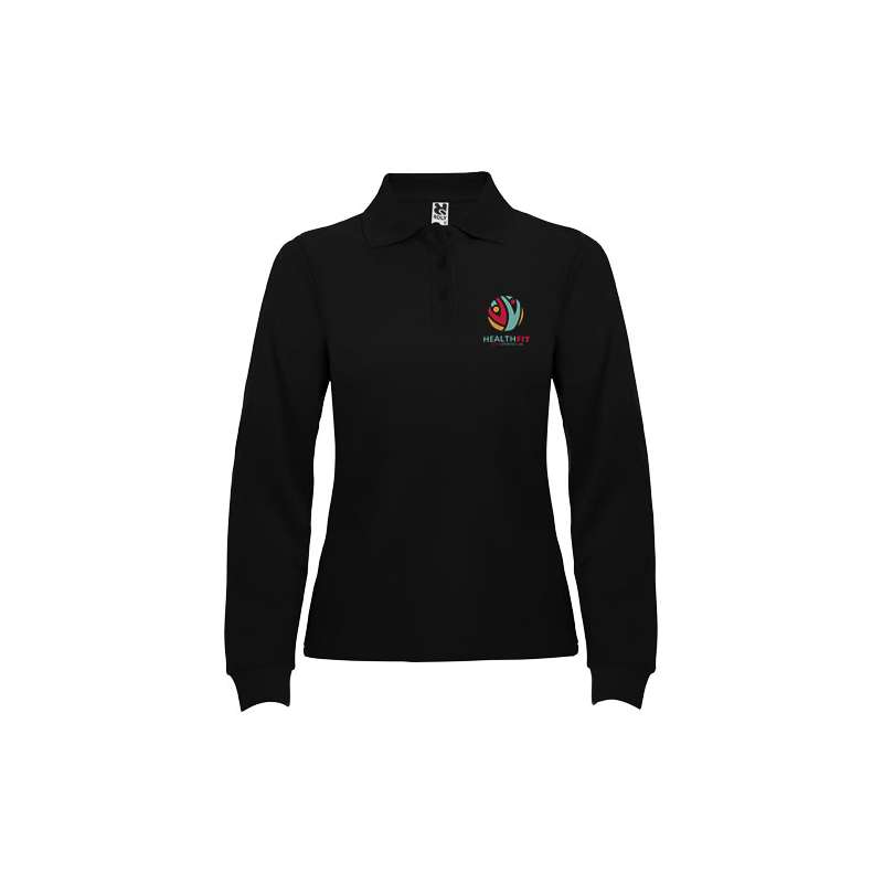 Polo promozionale da donna a maniche lunghe - cod. PR6636