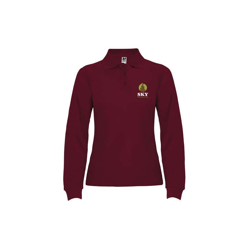 Polo promozionale da donna a maniche lunghe - cod. PR6636