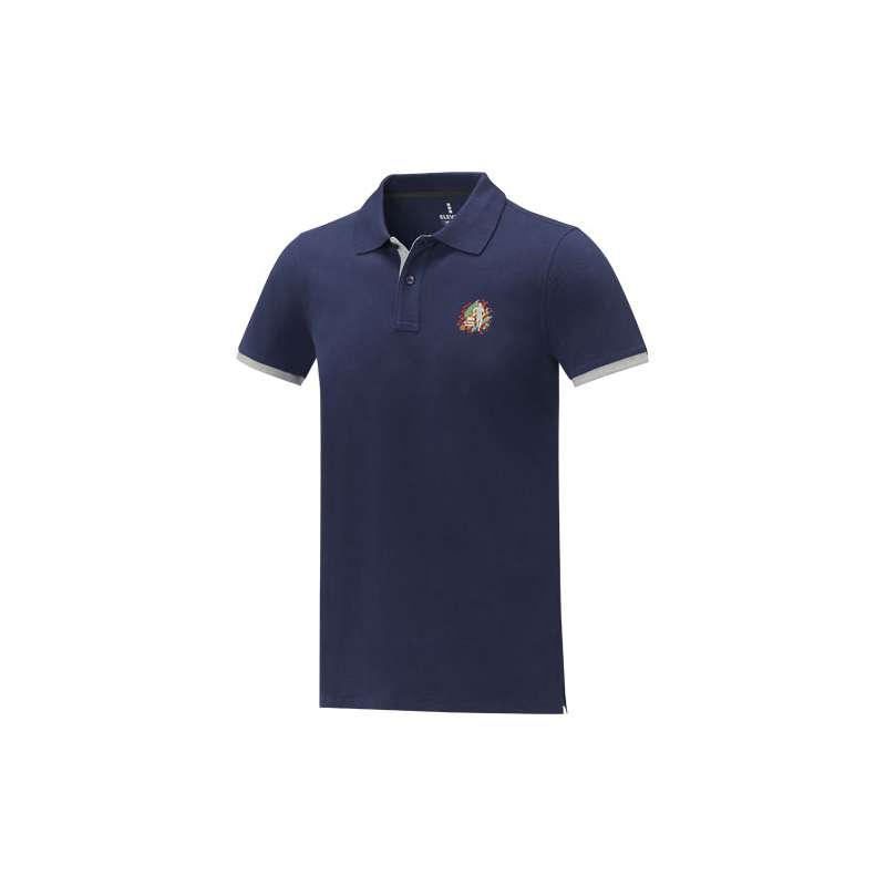 Polo promozionale da uomo bicolore a manica corta - cod. P38110