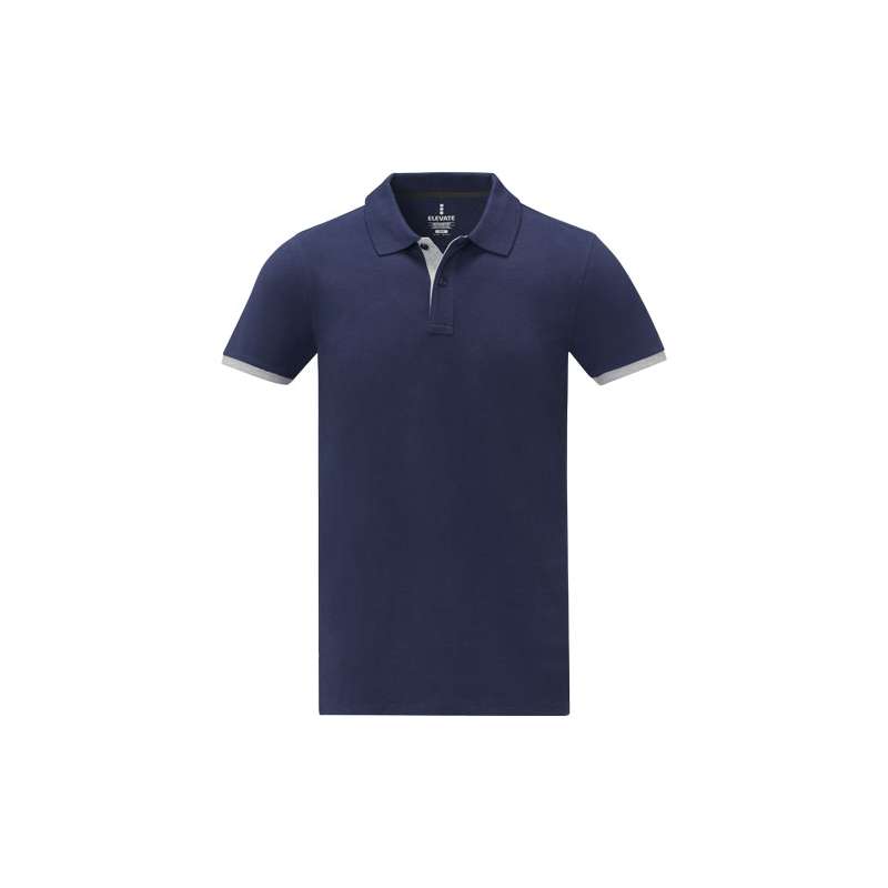 Polo promozionale da uomo bicolore a manica corta - cod. P38110