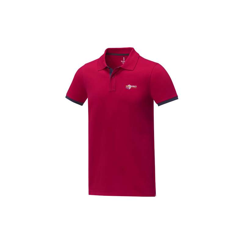 Polo promozionale da uomo bicolore a manica corta - cod. P38110