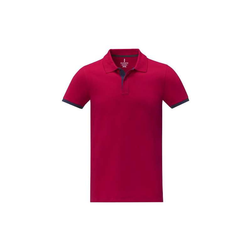 Polo promozionale da uomo bicolore a manica corta - cod. P38110