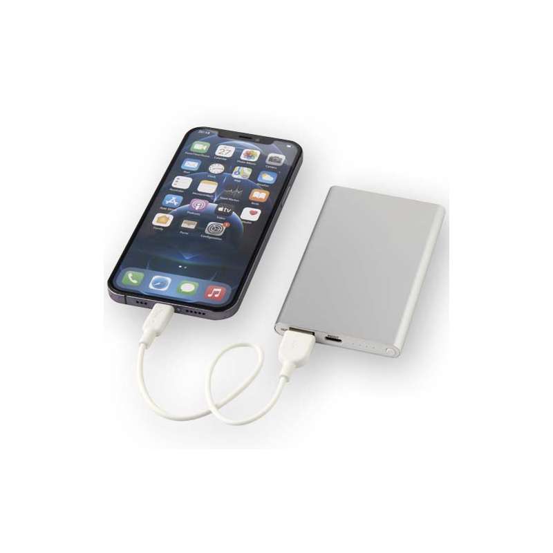 Power bank da personalizzare con logo da 4000 mAh - cod. P124380