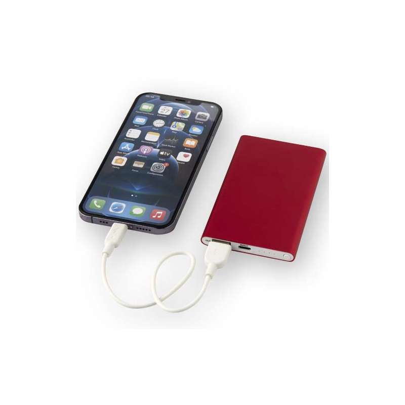 Power bank da personalizzare con logo da 4000 mAh - cod. P124380