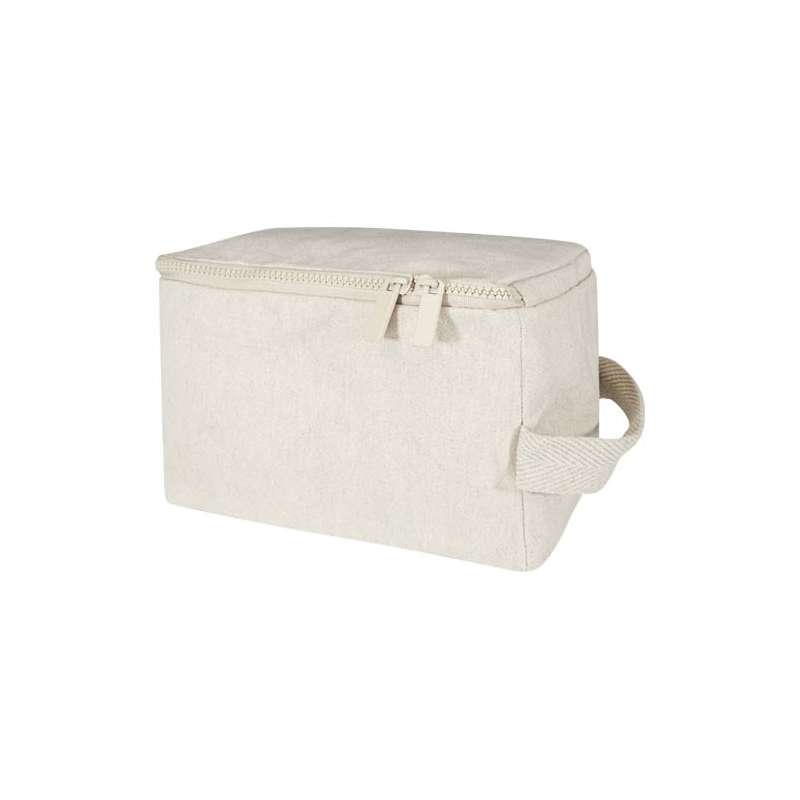 Organizer per articoli per l'igiene personale in cotone riciclato da 500 g/m² Pack Aware™ - cod. P120746